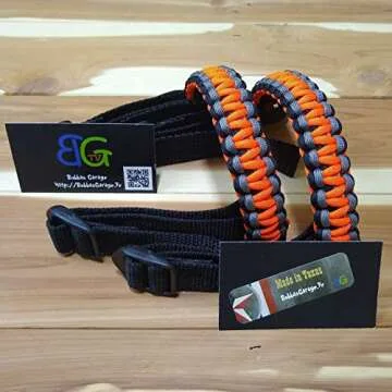 BubbasGarageTv Custom Paracord Grab Handles for Jeep
