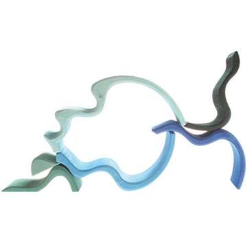 GRIMMS Puzzle Water Waves Blue, 1 EA