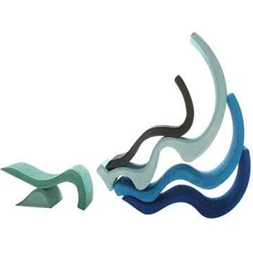 GRIMMS Puzzle Water Waves Blue, 1 EA