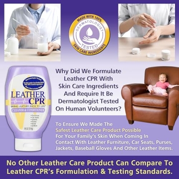 Leather CPR Cleaner and Conditioner for All Your Leather Goods