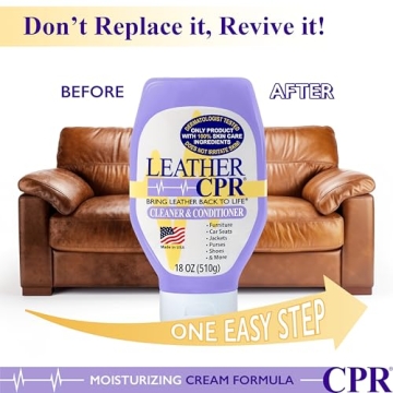 Leather CPR Cleaner and Conditioner for All Your Leather Goods