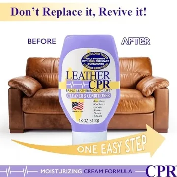 Leather CPR Cleaner and Conditioner for All Your Leather Goods