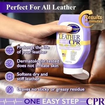 Leather CPR Cleaner and Conditioner for All Your Leather Goods