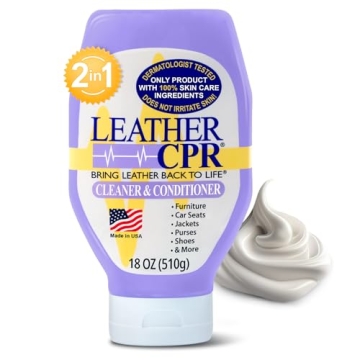 Leather CPR Cleaner and Conditioner for All Your Leather Goods