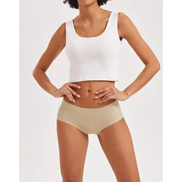 INNERSY Seamless Hipster Panties 3-Pack - X-Small