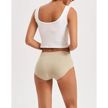 INNERSY Seamless Hipster Panties 3-Pack - X-Small