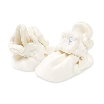 Burt's Bees Baby Booties Organic Cotton Newborn Shoes
