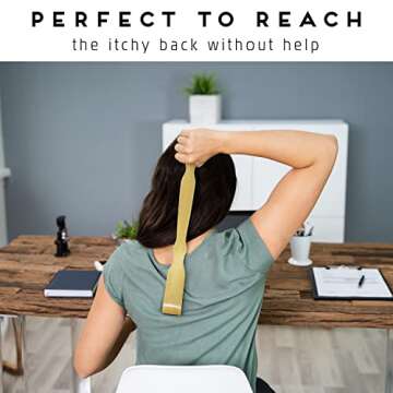 TungSam 2 PCS Self-Therapeutic Bamboo Back Scratchers (17 inches)