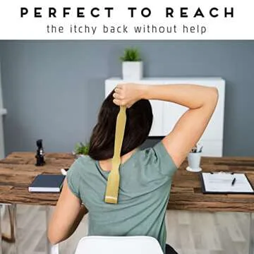 TungSam 2 PCS Self-Therapeutic Bamboo Back Scratchers (17 inches)