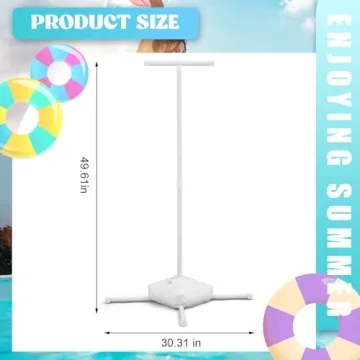 Lineshading Pool Float Holder for Organized Poolside