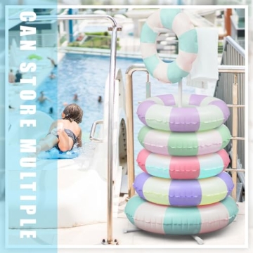 Lineshading Pool Float Holder for Organized Poolside