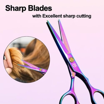 Professional 6 Inch Hair Cutting Scissors with Sharp Blades