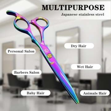 Professional 6 Inch Hair Cutting Scissors with Sharp Blades