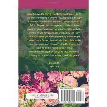 52-Week Bible Study For Women: The 5-Minute Bible Study for Women of Faith | A Yearlong Bible Study