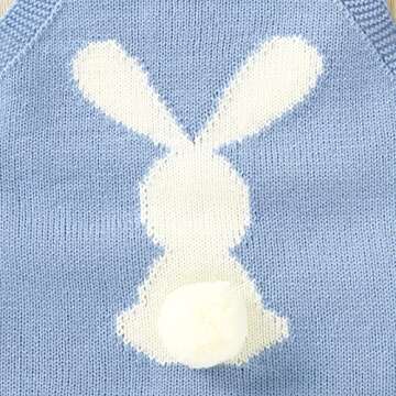 JNBLDA Baby Bunny Easter Romper for Infants - Cuteness Awaits!