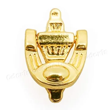 Odoria Miniature Door Knob Knocker Set for Dollhouses