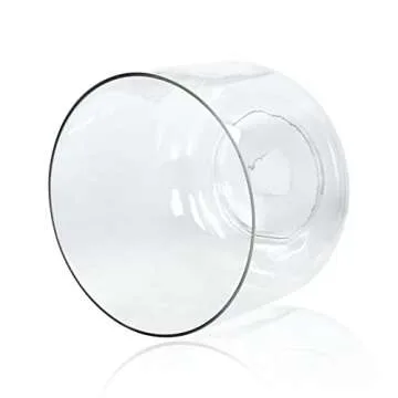 Kira Home Luxe 9" Glass Shade for Elegant Lighting