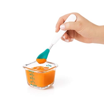 OXO Tot Glass Baby Blocks for Safe Infant Meal Prep