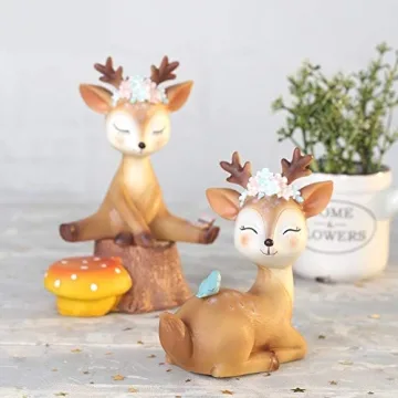 Woodland Animal Deer Cake Topper Cute Baby Shower Decoration