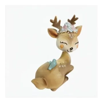 Woodland Animal Deer Cake Topper Cute Baby Shower Decoration