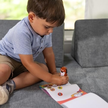 Melissa & Doug Sticker WOW! 24-Page Activity Pad & Stamper