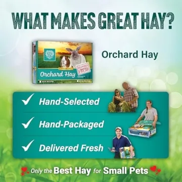 Premium Orchard Grass Hay for Small Pets - 10 LB