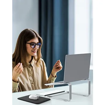 SOUNDANCE Ergonomic Laptop Stand for 12-17.3 Inch Notebooks