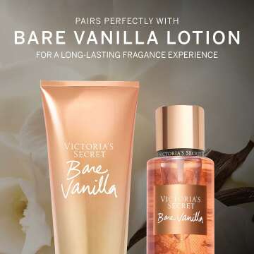 Bare Vanilla Mist & Lotion Set for Soft Skin