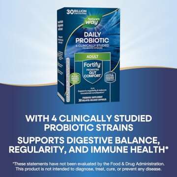 Nature's Way Probiotic Supplement for Digestive Health