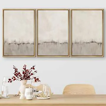 Stylish SIGNFORD Framed Canvas Print Set for Living Room