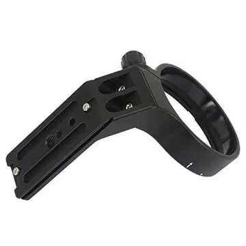 Haoge LMR-N25 Lens Collar Replacement Foot Tripod Mount Ring Stand Base for Nikon AF-S NIKKOR 200-500mm f/5.6E ED VR Lens Built-in Arca Type Quick Release Plate