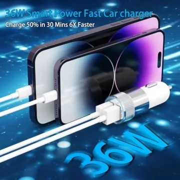 MFi Certified Dual USB Car Charger for iPhone & iPad