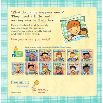 Naptime Toddler Tools Board Book for Happy Nap Times