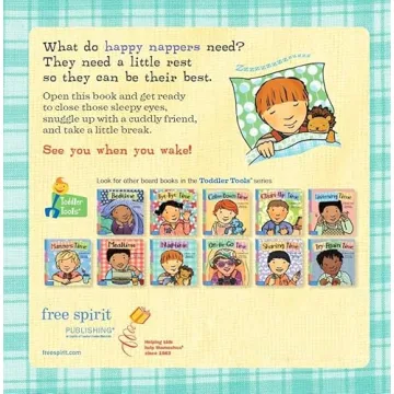 Naptime Toddler Tools Board Book for Happy Nap Times