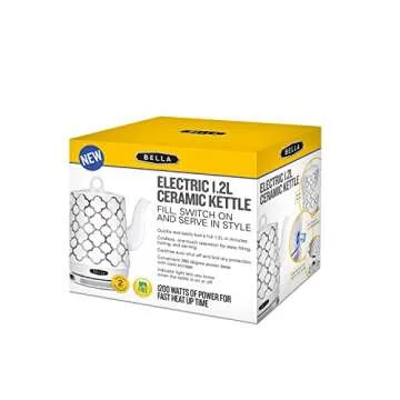 BELLA Electric Kettle - Fast Boiling, Safe & Stylish