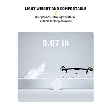 Quality PACIFIC PPE Safety Glasses - Anti-fog, Scratch Resistant