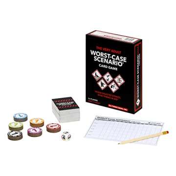 Moose games The Very Adult Worst-CASE Scenario Card Game - All New Party Game | 0% Trivia, 100% Humo...