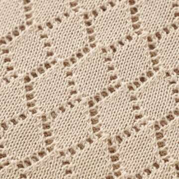 mimixiong Neutral Baby Blanket for Crib and Swaddling