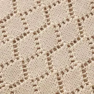 mimixiong Neutral Baby Blanket for Crib and Swaddling