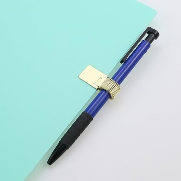 Stylish T Tulead Pen Clipboard Holders - 5PCS Gold