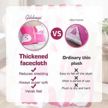 2024 Halloween Viral Pink Ghost Blanket Flannel Reversible Super Soft for All Seasons Blankets Kawaii Plush Cute Throw Blanket for Bedroom Bed Living Room Sofa Couch 40"x50"