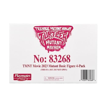 TMNT Mutant Mayhem Figure 4-Pack - Iconic Action Figures