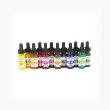 Dr. Ph. Martin's Spectralite Private Collection Liquid Acrylics Bottles, 0.5 oz, Set of 12 (Set 2)