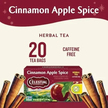 Delicious Caffeine-Free Cinnamon Apple Spice Tea - 20 Bags