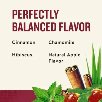 Delicious Caffeine-Free Cinnamon Apple Spice Tea - 20 Bags