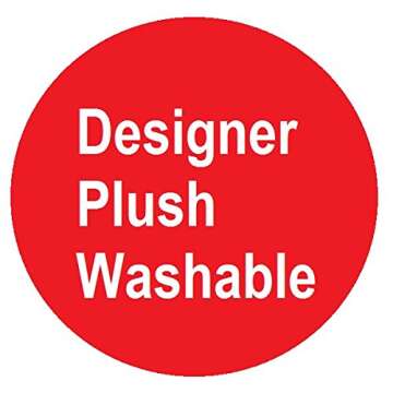 WARISI - Crochet Collection - Designer, Plush 100% Cotton Round, Oval Bath Area Rug (36 inches, Ivory)