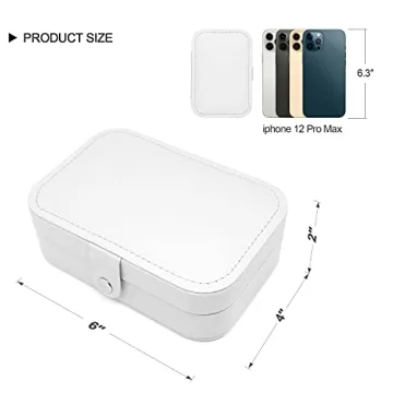 Zoe Sunny Small Jewelry Box for Travel and Gifts