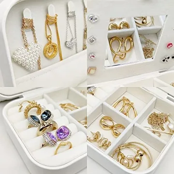 Zoe Sunny Small Jewelry Box for Travel and Gifts