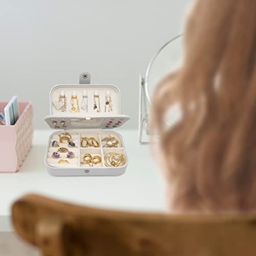 Zoe Sunny Small Jewelry Box for Travel and Gifts