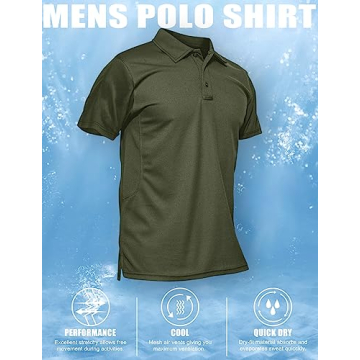 Stylish MAGCOMSEN Tactical Polo Shirt - Perfect for All Occasions